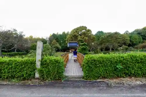 中川寺の山門・神門