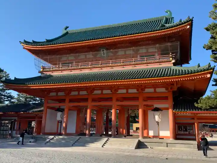 平安神宮の山門・神門