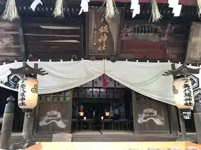 一ノ矢八坂神社の本殿・本堂