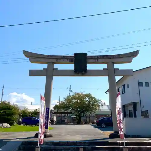 千代神社の鳥居