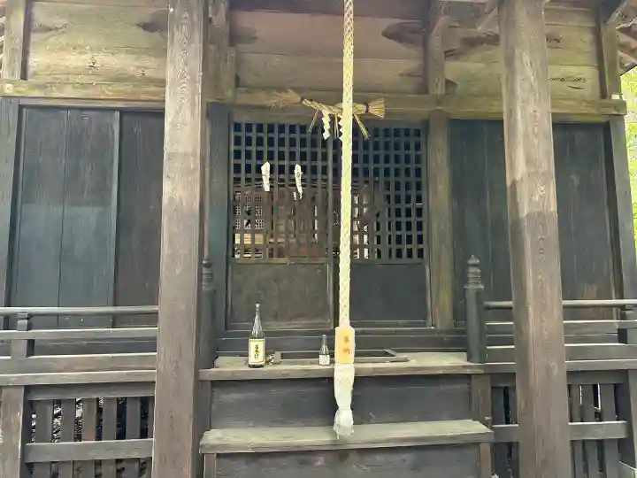 男坂神社の本殿・本堂