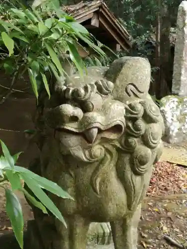 五所駒瀧神社の狛犬