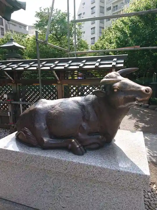 湯島天満宮の狛犬