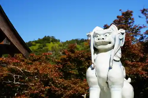 陶山神社の狛犬