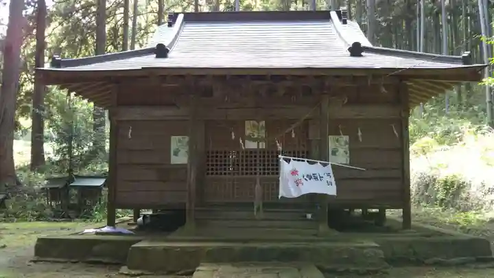 篠尾神社の本殿・本堂