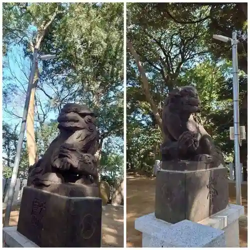 浅間神社の狛犬