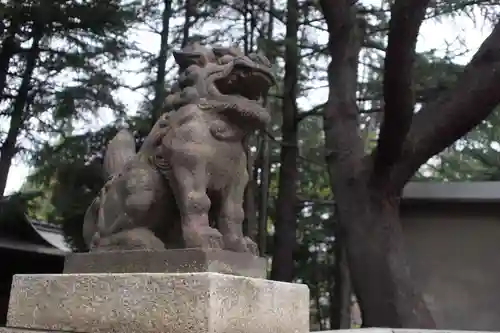 川口神社の狛犬