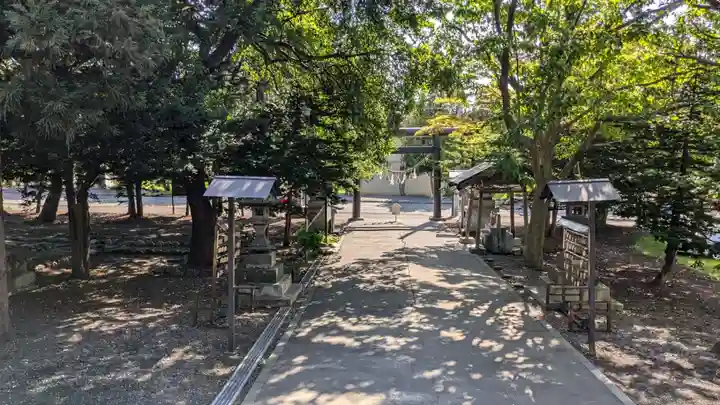 大麻神社の景色