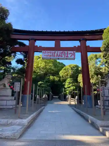 平塚八幡宮の鳥居