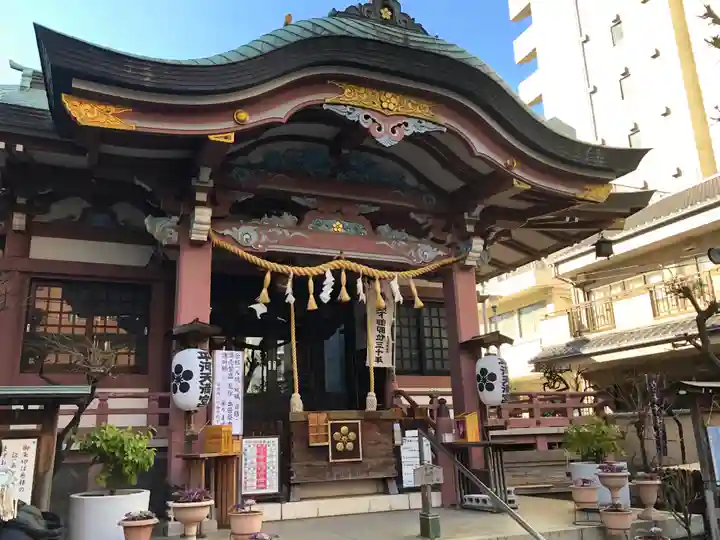 平河天満宮の本殿・本堂