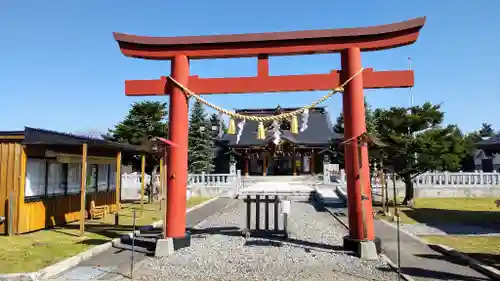 美瑛神社の鳥居