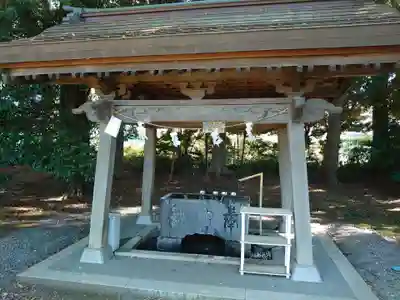 朝日森天満宮の手水舎