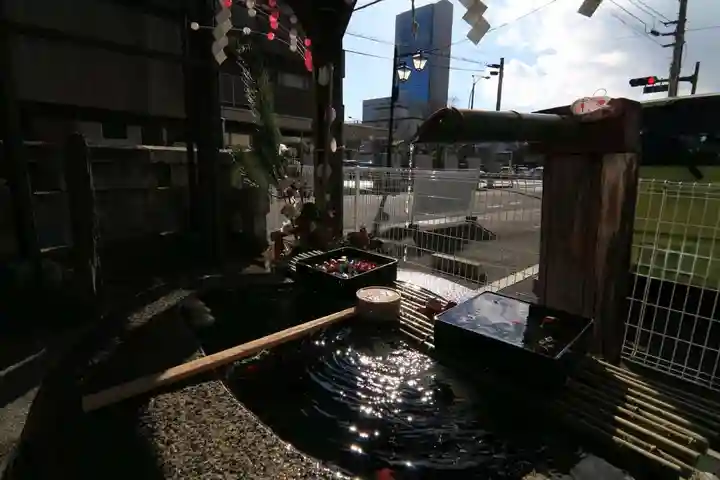 阿邪訶根神社の手水舎