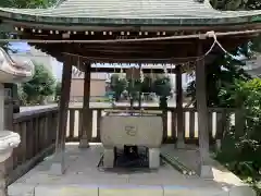 健田須賀神社の手水