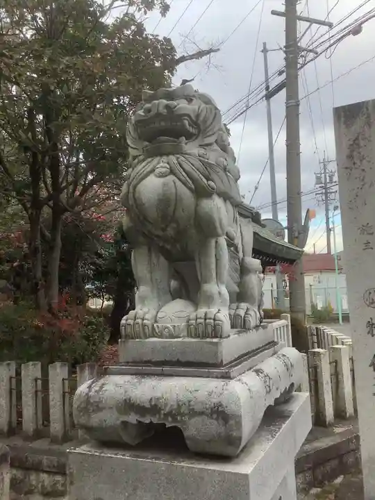 島田神社の狛犬