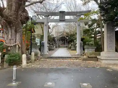 銚港神社の鳥居