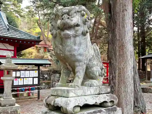 一宮浅間神社の狛犬