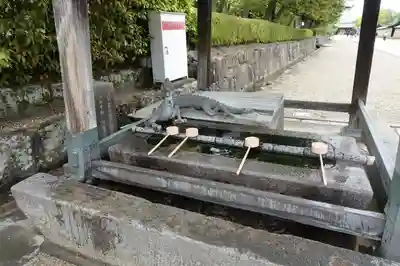 法隆寺の手水舎