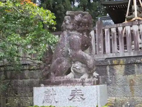 気多若宮神社の狛犬