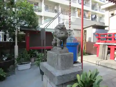 八幡神社の狛犬