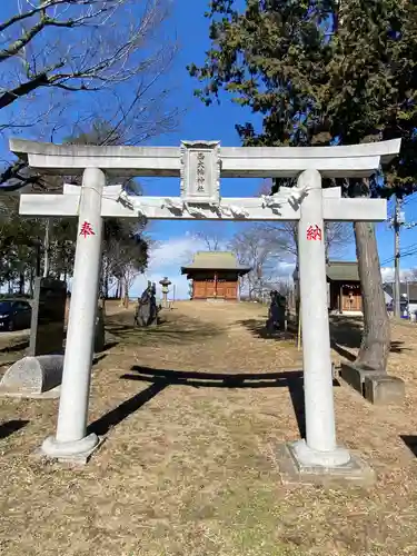 西大輪神社の鳥居