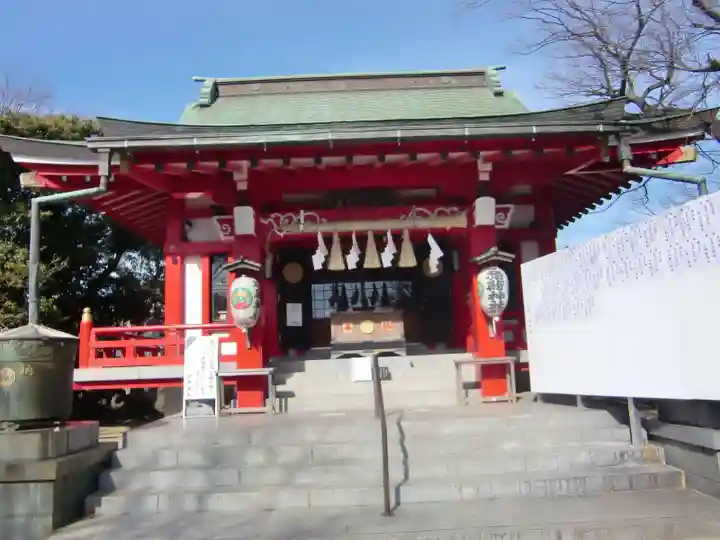 当代島稲荷神社の本殿・本堂
