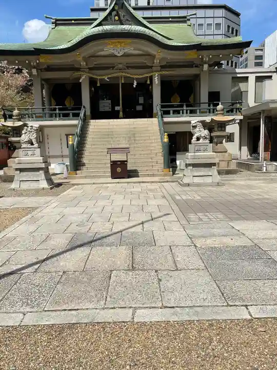 難波神社の本殿・本堂
