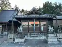 乃伎多神社(高月町東阿閉)の本殿・本堂