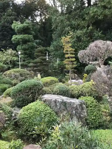 渭雲寺の庭園