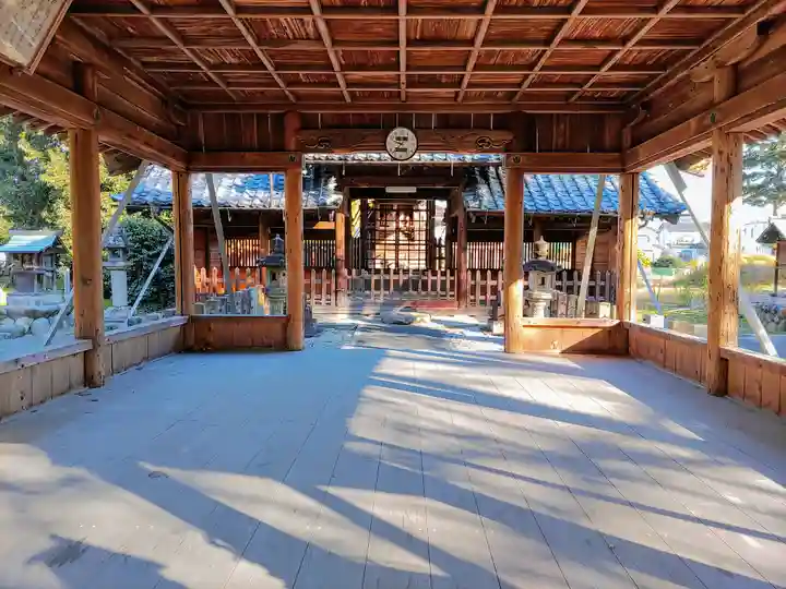 八劔神社の本殿・本堂