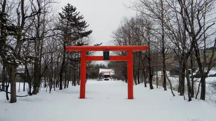 輪西神社の鳥居