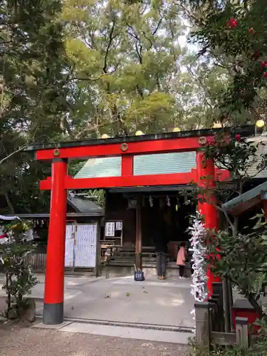 御器所八幡宮の鳥居