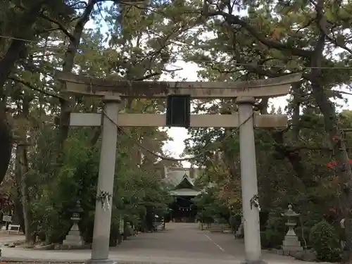 浜松八幡宮の鳥居