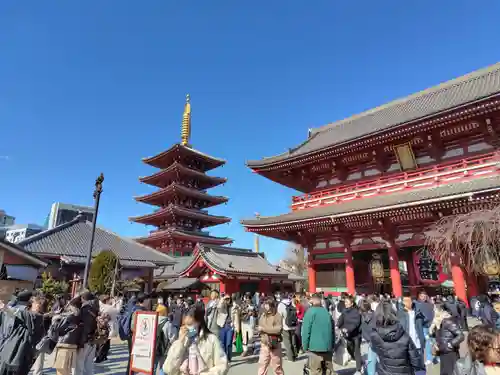 浅草神社の景色