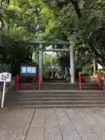 赤堤六所神社の鳥居