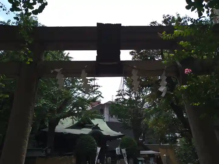 小野照崎神社の鳥居
