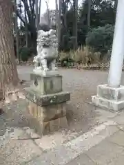 弥生神社の狛犬