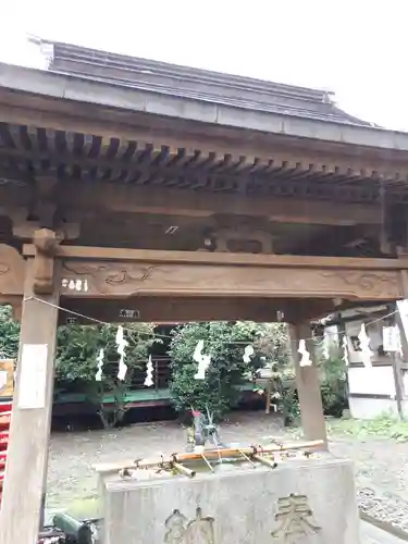 今市報徳二宮神社の手水舎