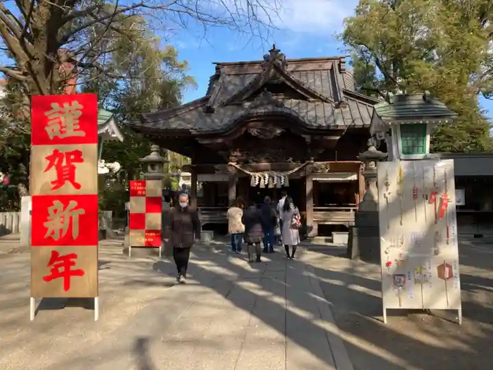 田無神社の初詣