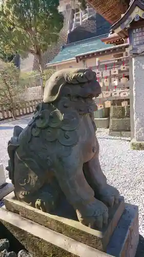 叶神社 (西叶神社)の狛犬