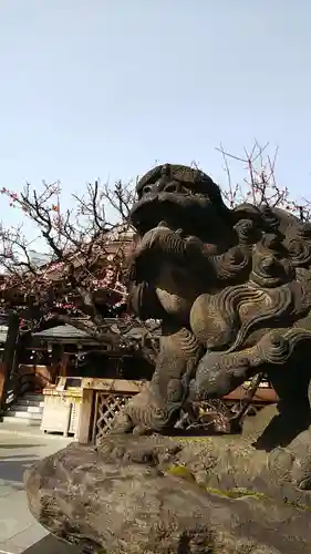 湯島天満宮の狛犬