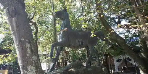 若宮神明社の狛犬