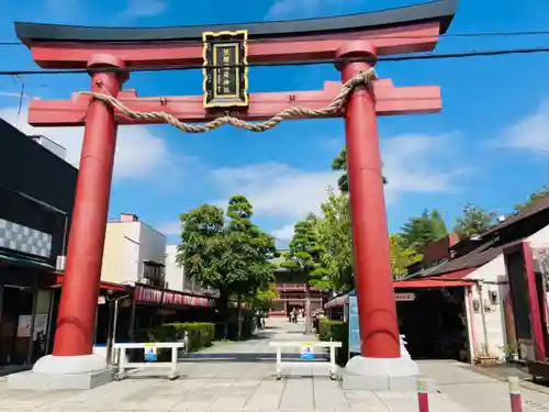 笠間稲荷神社の鳥居