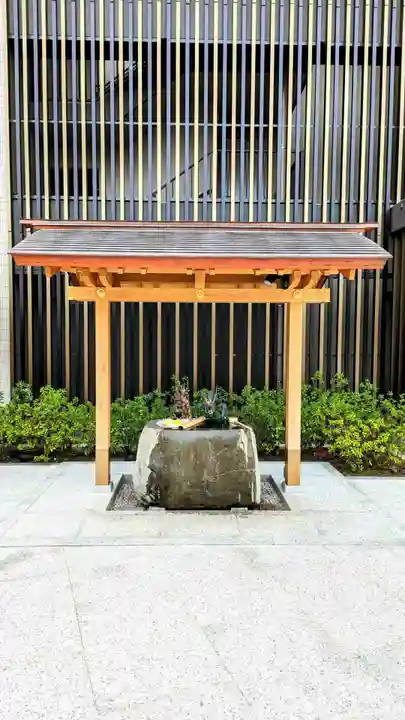 駒込妙義神社の手水舎