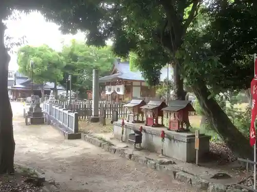 澁川神社（渋川神社）の末社・摂社