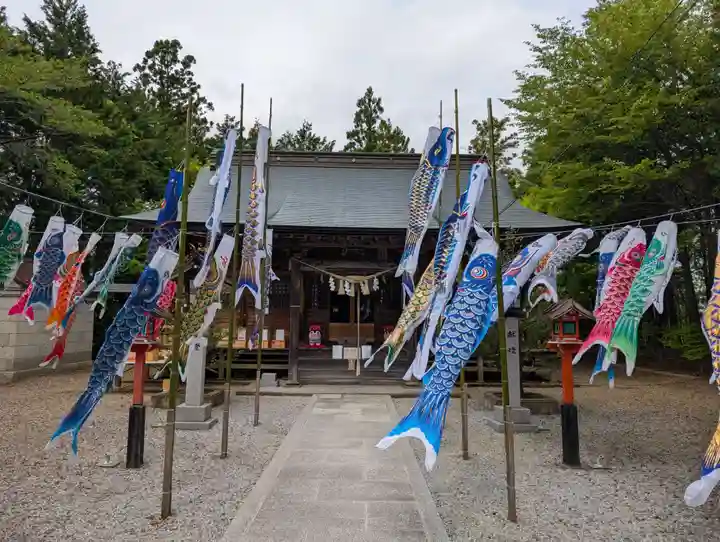 滑川神社 - 仕事と子どもの守り神(福島県)