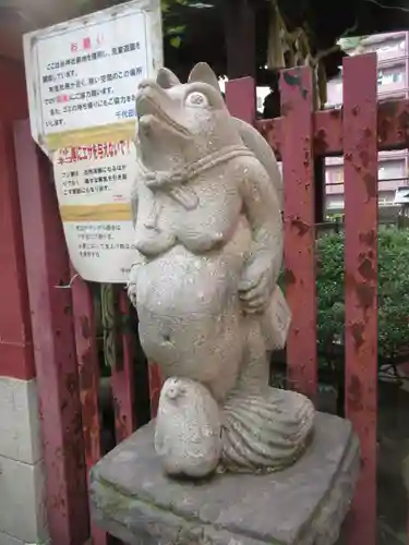 柳森神社の狛犬