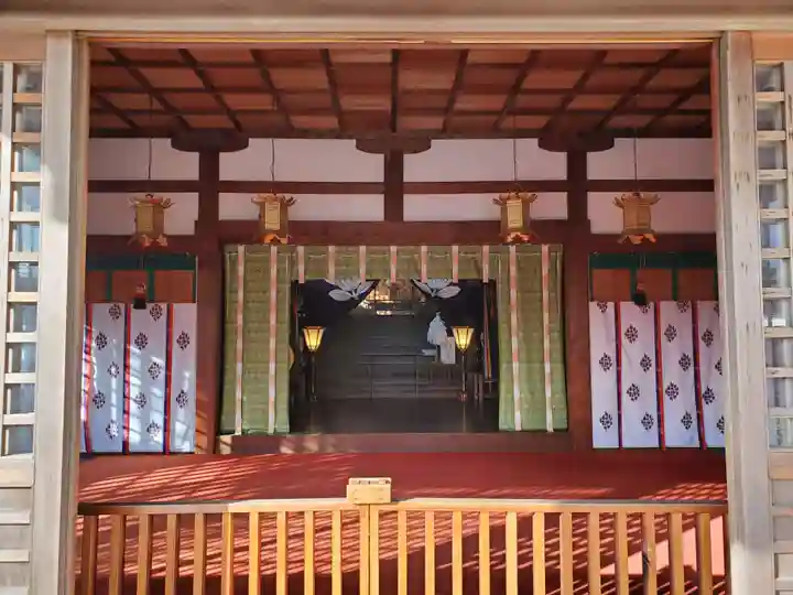 伊弉冊神社の本殿・本堂