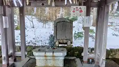 白山神社の手水舎