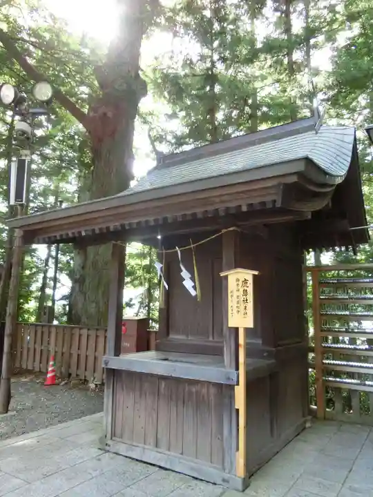 諏訪大社下社秋宮(長野県)